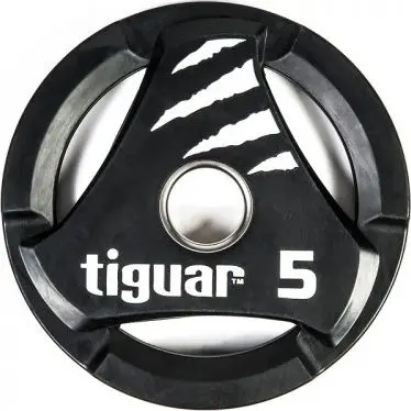 Svars Tiguar 5 kg PU olimpiskā