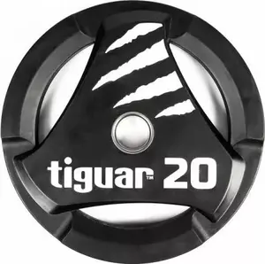 Олимпийский диск Tiguar PU 20 кг TI-WTPU02000