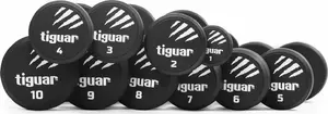 Adjustable Dumbbell Set Tiguar TI-WH0002, rubber-coated, 10 weights included