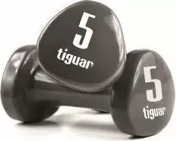 Гантели Tiguar TI-HW0050 винил 2 × 5 кг