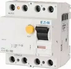 Дифференциальный выключатель Eaton FRCmM-63/4/003-A 4P 63A 30мА тип A