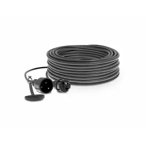 Plastrol W-97025 Rubber Workshop Extension Cord, 1-Socket, 16A, 4000W, 40m