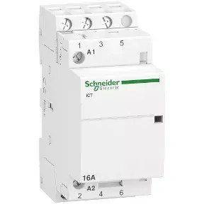 Модульный контактор Schneider Electric A9C22813 3-полюсный 3НО 16А 220-240В AC