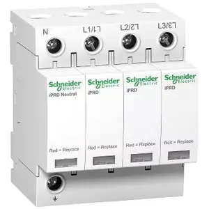 Schneider Electric iPRD8r Surge Arrester 3P+N with Auxiliary Contact