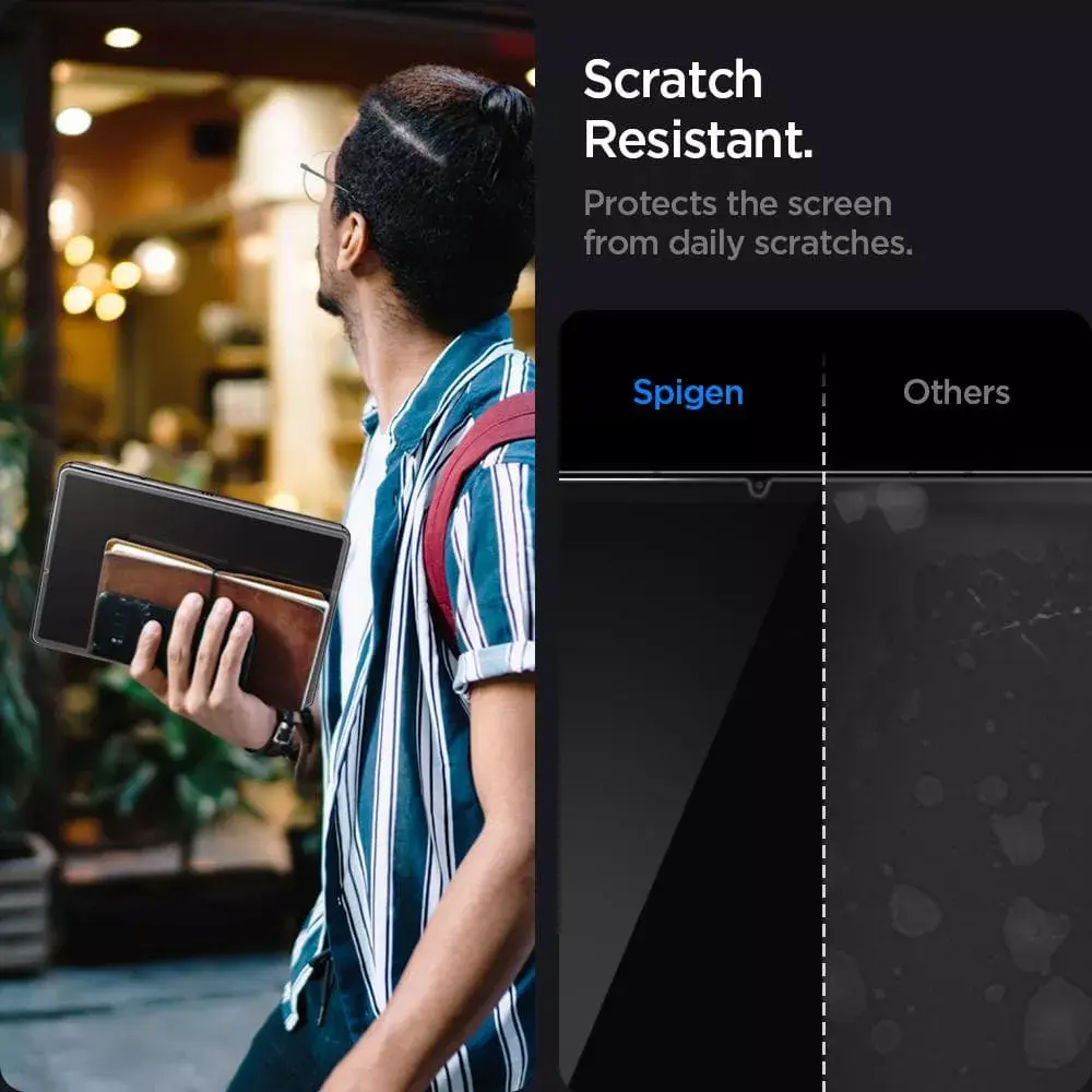 Spigen EZ FIT GLAS.tR защитное стекло для Samsung Galaxy Tab S7/S8 Photo 3