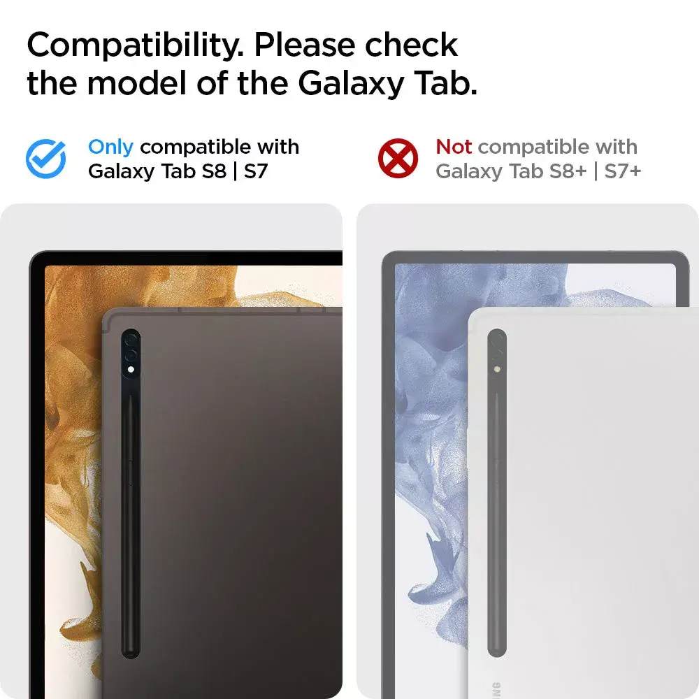 Spigen EZ FIT GLAS.tR защитное стекло для Samsung Galaxy Tab S7/S8 Photo 7