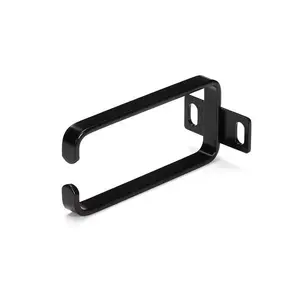 StarTech CMHOOK1UN 1U Vertikāls kabeļu organizators serveru statīviem ar D veida gredzenu 19" un 10" skapjiem Tērauds Melns