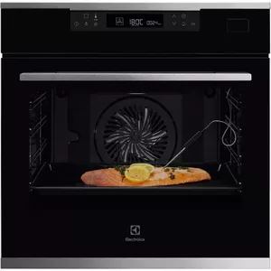 Встраиваемая электрическая духовка Electrolux KOBCS31X — 70 л, 3500 Вт, чёрная, сенсорное управление