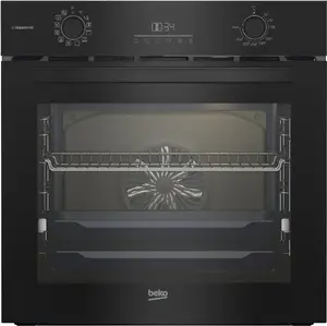 Beko BBIS17300BCS Iebūvējamā elektriskā cepeškrāsns 72 L 3300 W Melna ar konvekciju grillu pašattīrīšanos un taimeri