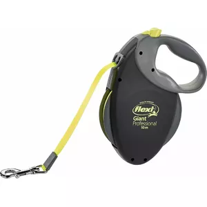 Retractable Dog Leash Flexi Giant Neon Professional FL-0103 10 m tape for dogs up to 50 kg
