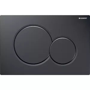 Плита смыва Geberit 115.770.DW.5 Черная 246мм x 164мм