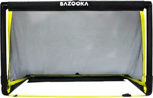 Складная футбольная ворота BazookaGoal 065 0001 — переносная тренировочная цель