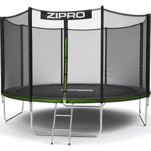 Zipro Jump Pro dārza batuts ar 12FT 374cm āra tīklu + apavu soma BEZMAKSAS!
