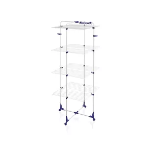 Floor-standing rack Leifheit Tower 450 Blue White 690x690x1760 mm
