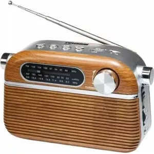 Radio Tiross TS-461 — portable AM/FM radio, battery and mains operation