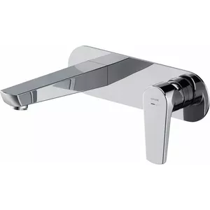 Wall-mounted washbasin faucet CERSANIT Moduo S951-337 chrome, single‑handle, bathroom mixer