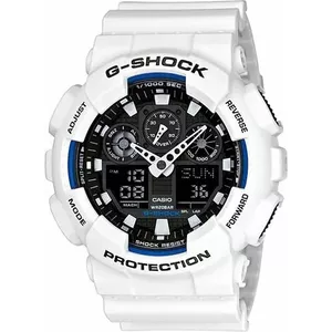 Наручные часы CASIO G-SHOCK GA-100B — аналогово-цифровые, ударопрочные, хронограф