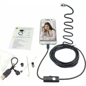 Endoscope inspection camera Xrec SB4615 USB for Android, 3.5 m cable, 5.5 mm probe diameter