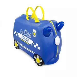 Kofferis Trunki Percy the Police Car 18L 4 riteņi