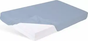 Ūdensnecaurlaidīga higiēnas palags‑matrača aizsargs BabyMatex 120×60 cm, universāls