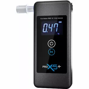 Alkometrs alcofind PRO X-5+ — pārnēsājams elpas alkohola mērītājs, rokas ierīce