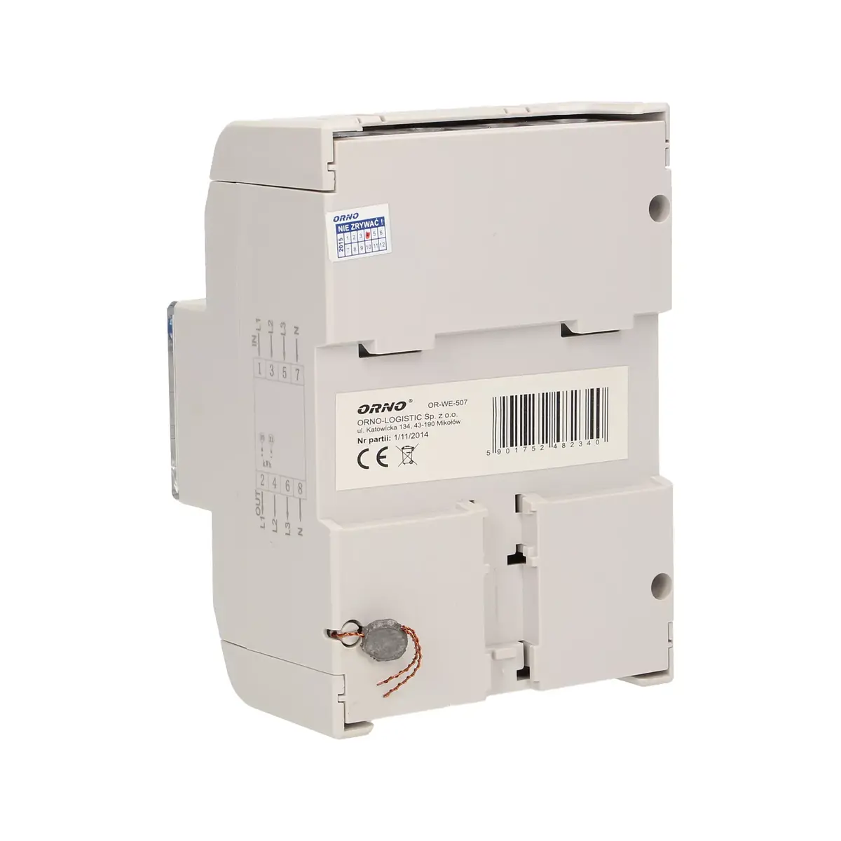 ORNO OR-WE-507 elektroniskais spraudņa skaitītājs Photo 4