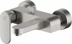 Смеситель для ванны настенный CERSANIT Crea S951-309, никель матовый