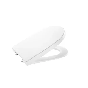 Roca Gap Round Toilet Seat with Soft-Close Mechanism