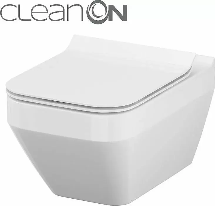 Подвесной унитаз Cersanit Crea CleanOn с сиденьем Photo 1