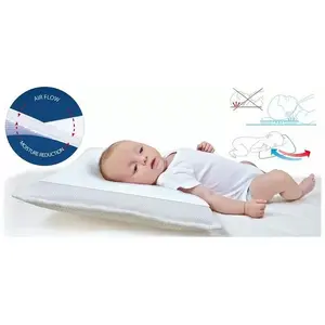 Подушка для новорождённых BabyMatex Aero 3D 36x27 см — для коляски и автокресла