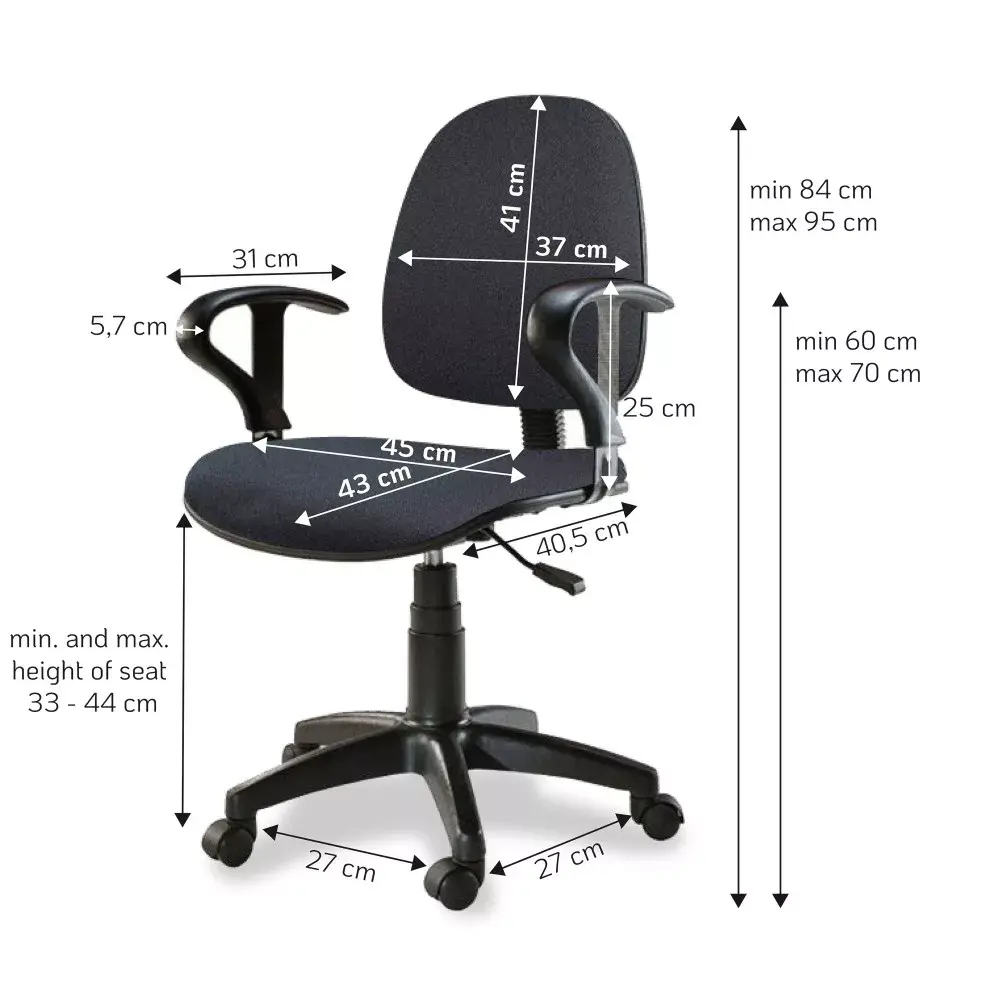 Офисное кресло Techly Easy ICA-CT MC04GY Photo 3