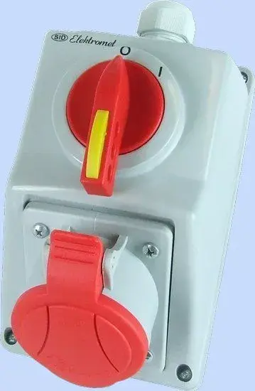 Elektromet 974005 5P 32A IP54 uzstādīšanas komplekts Photo 2