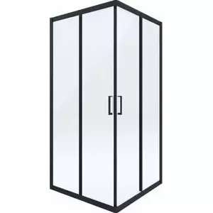 Square shower enclosure deante KYC_N41K 90 cm tempered glass easy clean