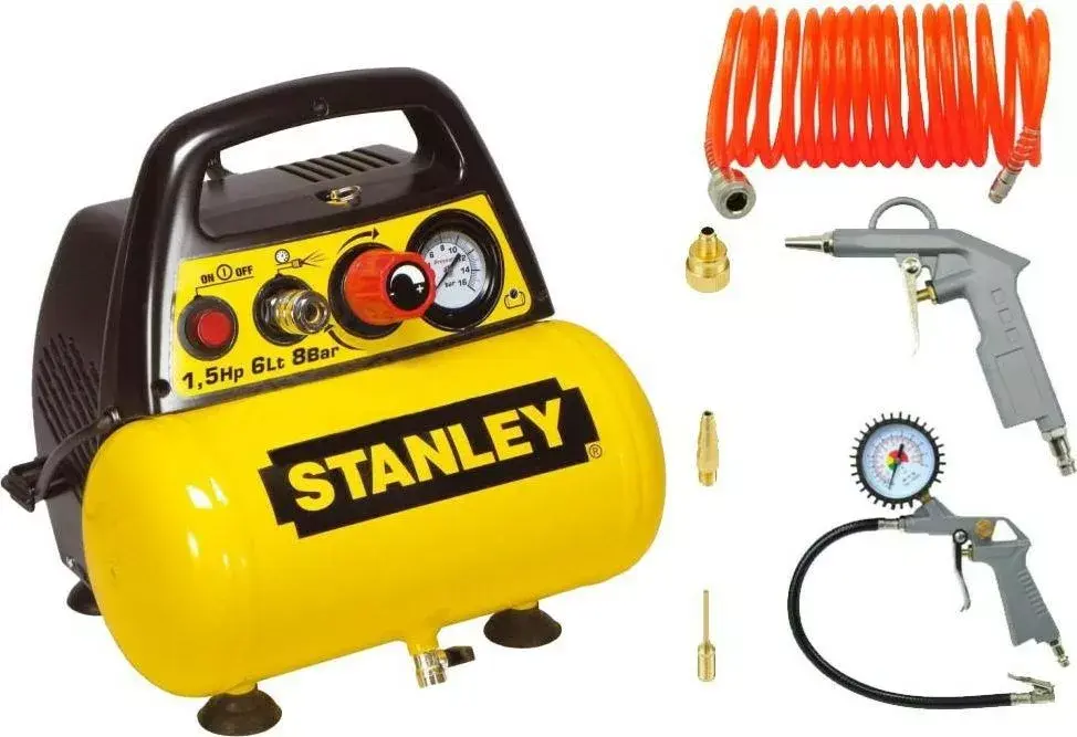 Gaisa kompresors STANLEY C6BB304STN071 8 bar 6 L Photo 1