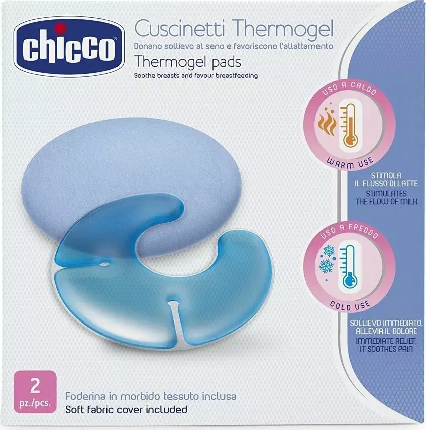 Chicco 804300 Termogēla krūts kompreses karstajai