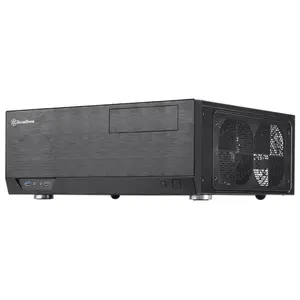 Datora korpuss Silverstone Grandia GD09 Melns