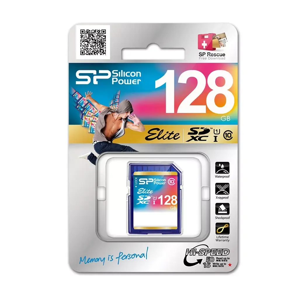 Флеш-карта Silicon Power 128ГБ SP128GBSDXAU1V10 Photo 2