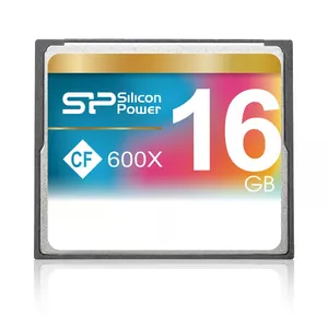 Flash memory Silicon Power 16 GB CompactFlash CF 600X