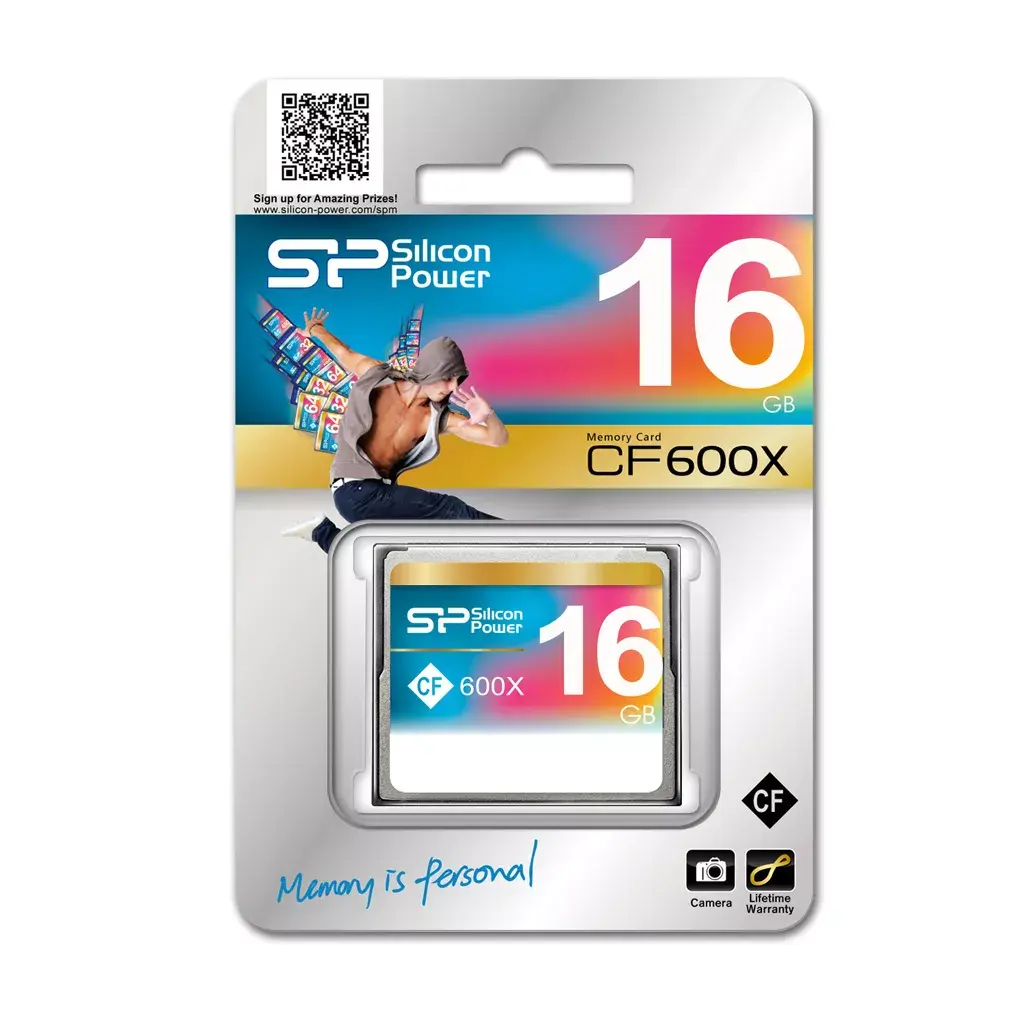 Флеш-память Silicon Power 16 ГБ CF 600X Photo 2