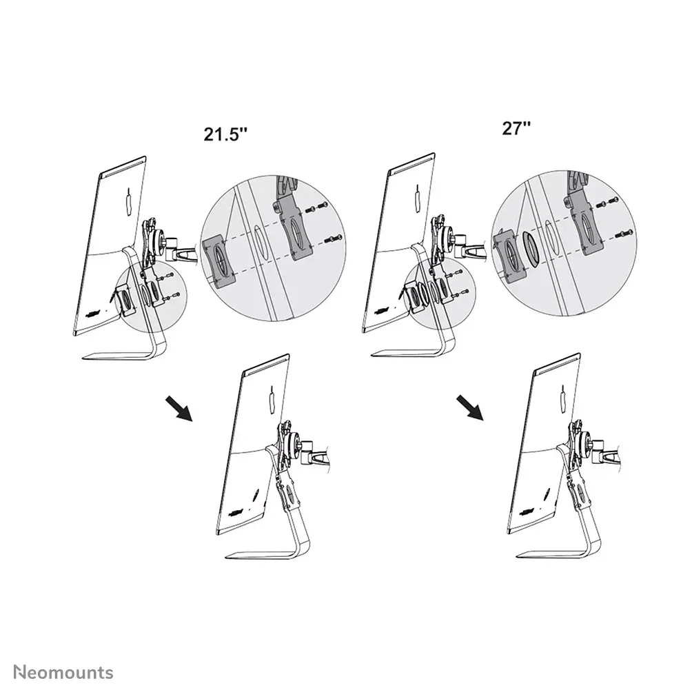 VESA Adapter Plate Neomounts FPMA-VESAMAC2127 Photo 2