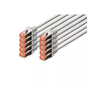 Network Cable Digitus CAT 6 S/FTP RJ-45 0.5m Grey
