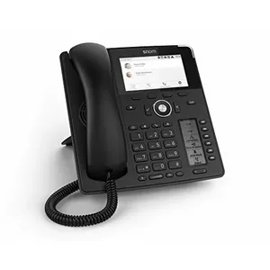 IP телефон Snom D785 черный 12 линий TFT 4349 Snom