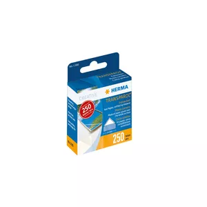 Photo corners dispenser pack 250 pcs HERMA Transparol