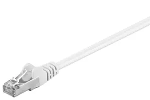 Сетевой кабель MicroConnect B-FTP50025W F/UTP Cat5e круглый с разъемами RJ-45 белый 1000 Мбит/с