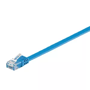 Networking cable Microconnect V-UTP601B-FLAT RJ-45 Cat6 1 m Blue