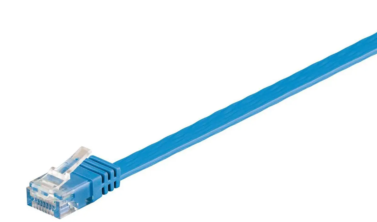 Tīkla kabelis Microconnect V-UTP601B-FLAT plakans Cat6