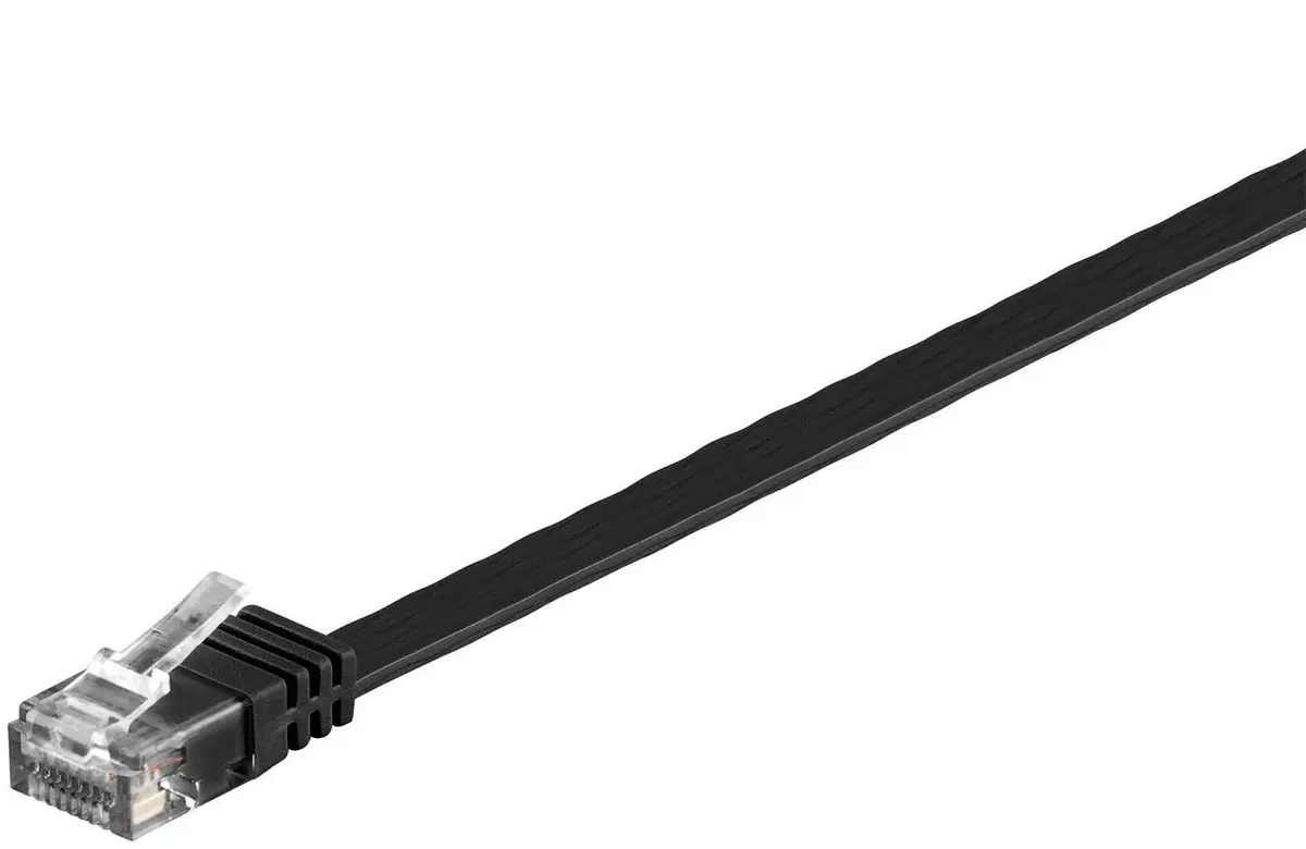 MicroConnect V-UTP601S-FLAT Plakana Tīkla Kabelis Cat6