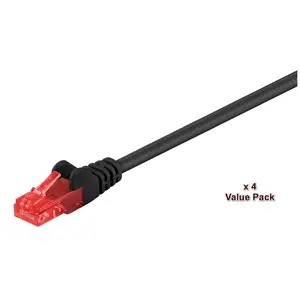 Сетевой кабель Microconnect V-UTP620SVP RJ-45 Cat6 20 м Черный