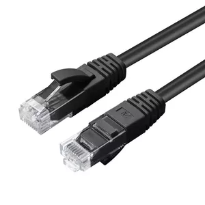Networking Cable Microconnect UTP6015S RJ-45 Cat6 1.5 m Black