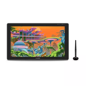 Graphics Display Tablet HUION Kamvas 22 Plus — 21.5" (54.6 cm) IPS, 476.64×268.11 mm active area, USB, 0.3 mm pen accuracy, tilt ±60°